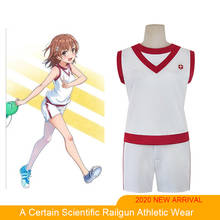 Anime A Certain Scientific Railgun cosplay costumes Misaka Mikoto uniform Shirai Kuroko Athletic Wear Uiharu Kazari costume 2024 - buy cheap