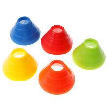 5pcs Soccer Training Sign Dish Pressure Resistant Cones Marker Discs Marker Bucket Sports Accessories 2024 - buy cheap