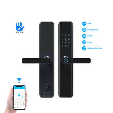 YOHEEN TTlock App Smartphone Bluetooth WiFi Lock High Security Electronic Smart Fingerprint Door Lock for Home and Apartment 2024 - buy cheap