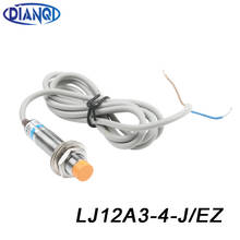 Индуктивный датчик приближения, LJ12A3-4-J/EZ NO, LJ12A3-4-J/DZ NC,AC, 2 провода, диаметр 12 мм, Бесконтактный переключатель 2024 - купить недорого