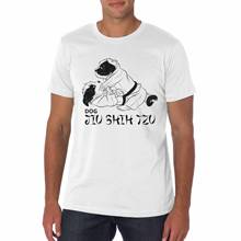 Camiseta de Jiu Shih Tzu para hombre y mujer, camisa de Karate de combate, divertida, de manga corta, Unisex 2024 - compra barato