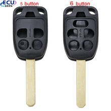 5/6 Buttons Remote Key Shell for HONDA Odyssey Elysion 2011 2012 2013 2014 Remote Key Case Fob 2024 - buy cheap