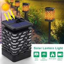 Outdoor Solar Flame Lantern Lights with Dancing Flame Waterproof Mpow Christmas Solar Lantern Light for Garden Landscape Lights 2024 - buy cheap