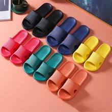 New Couples Stylish Adult Sandals Slip-Proof Thick-Soled Indoor Outdoor Slippers Men Flip Flops House Sleepers Shoes Woman Home 2024 - buy cheap