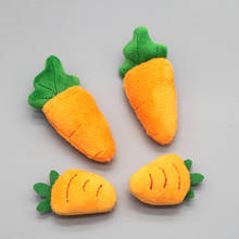 10PCS/Lot Plush carrot cotton doll Patches Applique Crafts for Children garment Accessories and bag Accesssories 2024 - buy cheap