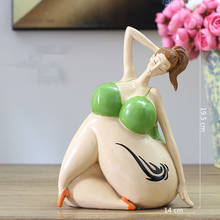 Home Decoration Accessories，Creative Resin Abstract Beauty Woman，Figurine，Sculpture，Ornaments，Home Decor，Statue，Gift 2024 - buy cheap