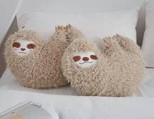 Anime Cartoon Soft Sloth Stuffed Animal Cute Kids Plush Toys Lifelike Animal Doll Birthday Gift for Kids Hot Sale 2024 - buy cheap