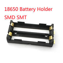 Cajas de almacenamiento de Batería 2X18650, soporte de batería SMD SMT, caja de batería de alta calidad con TBH-18650-2C-SMT de pines de bronce 2024 - compra barato