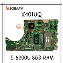 SAMXINNO-placa base para ASUS V401U, K401UB, K401UX, A401UA400U, K401UQ, Laotop, con i5-6200U, 8GB RAM, DDR4, GT940M/2G 2024 - compra barato