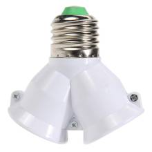 1PCS E27 to E27 Lamp Holder Converter Fireproof Material LED Halogen Y Shape Light Socket Bulb Base Adapter Lighitng Accessories 2024 - buy cheap