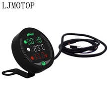 For Suzuki GSX250 GSX550 GSX600 GSXR1000 GSXR1100 Katana Motorcycle Voltmeter Clock Water Temperature Digital Display Meter 2024 - buy cheap