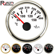 2" 52mm Digital Oil Temp Temperature Gauge Meter Indicator 50-150 degree Red Backlight Car Motorcycle oir temp gauges 9-32V 2024 - buy cheap