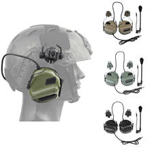 Auriculares tácticos Airsoft para caza y Tiro, cascos militares CS, accesorios de comunicación del ejército 2024 - compra barato