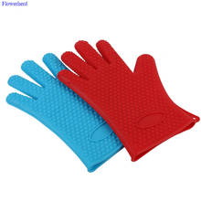 Guantes de cocina de silicona resistentes al calor, Clips de aislamiento antiadherentes, antideslizantes, Clip de soporte para olla, guantes de horno para hornear, novedad 2024 - compra barato