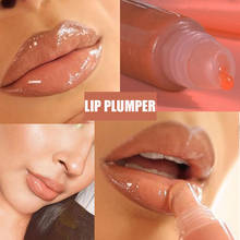 Brand IBCCCNDC Gloss Plumping Lip gloss Lip Plumper Makeup Big Lip Gloss Moisturizer Plump Volume Shiny Vitamin E Mineral Oil 2024 - buy cheap