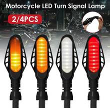 2PCS Universal 12V Flashing Turn Signals Motorcycle LED Lights Rear Blinker Indicator Tail Light Dune Buggy Brake Lamp 2024 - buy cheap