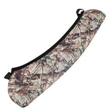 Cubierta de alcance para Rifle, accesorios de caza de camuflaje, Fundas protectoras de neopreno, Color negro, caza, alta calidad 2024 - compra barato