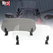 Motorcycle Windshield Extension Spoiler Windscreen Air Deflector For Honda CLICK 125 150 i/Fi CMX 500/300 Rebel CTX 700 750 1300 2024 - buy cheap