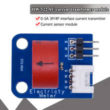 Medidor de electricidad (analógico), Sensor de corriente CA, transformador de corriente 5A para Arduino 2024 - compra barato