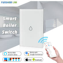 WiFi Smart Boiler Switch Water Heater Smart Life Tuya APP Remote Control Amazon Alexa Echo Google Home Voice Control Glass Panel 2024 - buy cheap