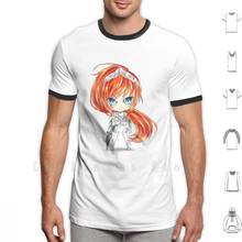 Kerrigan T Shirt Print For Men Cotton New Cool Tee Kerrigan Human Video Game Red Hair Girl Kawaii Chibi Nova 2024 - buy cheap