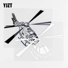 Yjzt 15x11.5cm helicóptero exército aeronaves da força aérea personalidade decorativa etiqueta do carro decalques de vinil preto/prata 10a-0276 2024 - compre barato