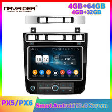 Px5 px6 android player para vw touareg 2011 2017 unidade de cabeça rádio do carro multimídia gps navi gravador estéreo carplay autoradio 2024 - compre barato