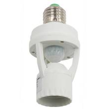 Socket E27 Converter 110-240V Lamp Base with PIR Motion Sensor Intelligent Bulb Switch Lamp Socket Holder Adapter Converter 2024 - buy cheap