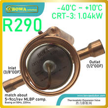 1KW R290 TEV feeds enough liquid refrigerant to the evaporator so that the superheat will be kept at resonable setting range 2024 - buy cheap