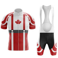 Camisa personalizada para ciclismo, nova equipe canadá, 2021, roupa de verão, corrida, montanha, estrada, tempestade, verão 2024 - compre barato
