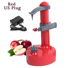 Descascador elétrico multifuncional de maçã, cortador de frutas, legumes, aço inoxidável, máquina automática de cozinha 2024 - compre barato