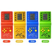 Classic Tetris electronic portable LCD game console children's Handheld Game children's puzzle toys video game console best gift 2024 - buy cheap