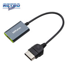 Adaptador de conversor hdmi para console de jogos microsoft xbox, 480p/720p/1080i, alta definição 2024 - compre barato