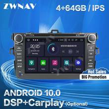 Carplay-reproductor Multimedia con Android para Toyota Corolla, Unidad de Audio estéreo, grabadora de Radio, GPS, 2007, 2008, 2009, 2010, 2011, 2012, 2013 2024 - compra barato