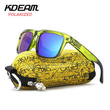 KDEAM Polarized Sunglasses Men Sport Square Sun Glasses Travel Driving Eyewear Fashion Glasses UV400 Kd901 Dropshipping Glasses 2024 - купить недорого