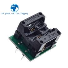 TZT   SOIC8 SOP8 to DIP8 Wide-body Seat Wide 200mil Programmer Adapter Socket Blue 2024 - buy cheap