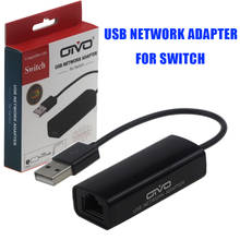 2020NEW USB Ethernet адаптер USB 2,0 10/100 Мбит/с сетевая карта для RJ45 Lan для Windows 10 для Nintendo Switch Ethernet USB адаптер 2023 - купить недорого