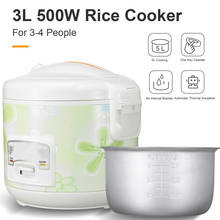 3L 500W Multifunction Electric Rice Cooker Alloy Cast Iron Heating Pressure Cooker Soup Cake Maker Home Kitchen Appliances 2024 - buy cheap