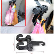 1 Pcs Multi-Used Car Double Hook Hanging Auto Seat Headrest Grocery Storage Rack Automobiles Interior Organizer Supplies 2024 - buy cheap