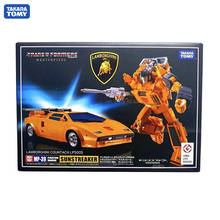 Takara Tomy Трансформеры автомобильный бак металлическая часть 18 см Sunstreaker фигурка игрушки деформация робот подарки для детей 2024 - купить недорого