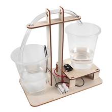Малыш сборка "сделай сам" Электрический питьевой фонтан модель студент физики игрушки для экспериментов 2024 - купить недорого