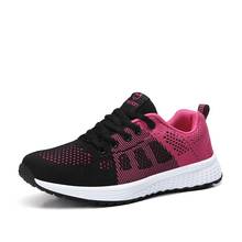 Zapatillas deportivas ligeras de verano para mujer, zapatos deportivos para correr, entrenamiento, gimnasio, color negro y rojo, GMB-0532 2024 - compra barato