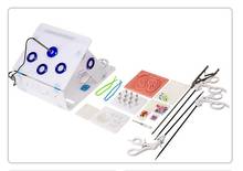 Caixa de treinamento de simulação de cirurgia laparoscópica cirurgia ginecológica simulação equipamento de treinamento 2024 - compre barato
