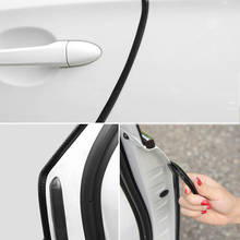 5M DIY Car Styling PVC+Steel Door Side Anti-Collision Strip Paste Protector Sealing Guard Sticker External Auto Accessories 2024 - buy cheap