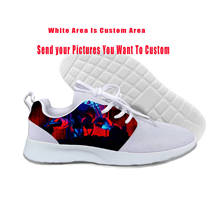 2019 Hot Cool Fashion  New Summer  Handiness Casual Harajuku Shoes 3D Print  For Man Woman Hip Hop Rap Music Rock Anuel AA Funny 2024 - buy cheap