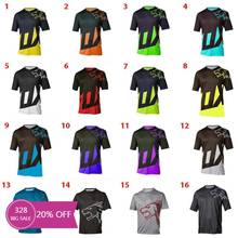 2023 Short Sleeve Men Downhill Jersey Summer Mens DH Racing Jersey Motocross Jersey Short Sleeve Maillot Ciclismo hombre DH Jers 2024 - buy cheap