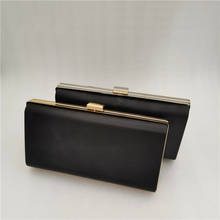 22X12 cm silver gold antique brass metal purse frame with black plastic box glue box frame purse  hanger diy handbag accessories 2024 - buy cheap