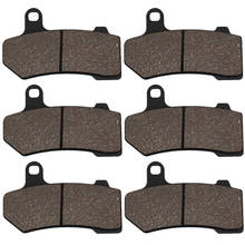 Motorcycle Front and Rear Brake Pads for HARLEY DAVIDSON VRSCR Street Rod 2005-2007 VRSCX V-Rod 2007 Brake Disks 2024 - buy cheap