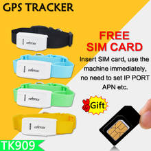 Rastreador GPS tkstar TK909, localizador Global a prueba de agua, para Collar, para mascotas, perros y gatos, aplicación gratuita, plataforma en tiempo real, Mini rastreador GPS para coche 2024 - compra barato