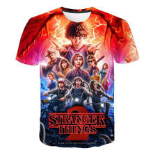 2020 New 3D Printed T Shirt Stranger Things 3 T-shirt men' children's Short sleeve Tops Hot TV series Camiseta kid's Summer Tees 2024 - buy cheap